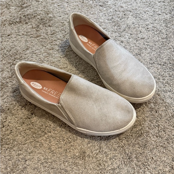 Dr. Scholl's Shoes - Dr.Scholl Gray Slip-On Shoes